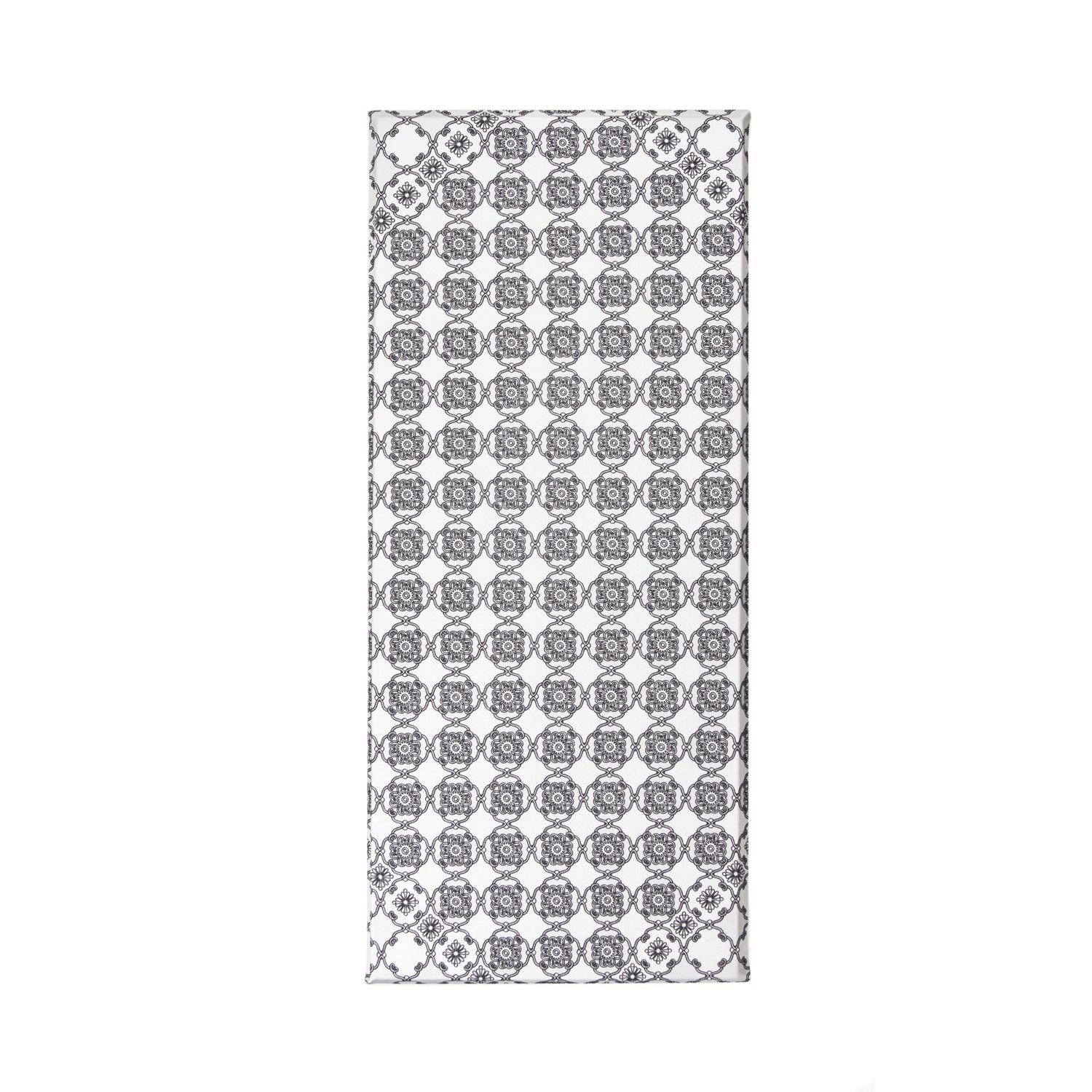 CORBATA EN SET CON PAÑUELO DE SEDA CON DIBUJOS GEOMÉTRICOS EN GRIS Y PLATA