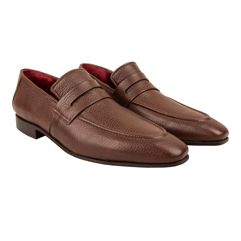 MOCASINES DE VENADO CAFÉ (SOBRE PEDIDO)