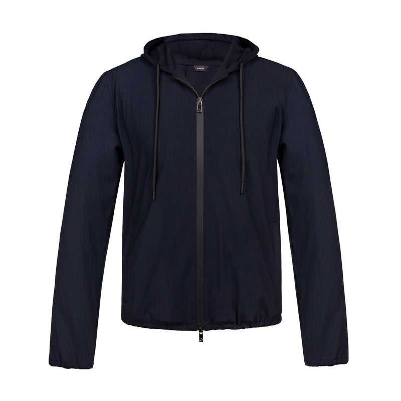 CHAMARRA SUDADERA ULTRA LIGERA EN AZUL MEDIO