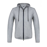 CHAMARRA SUDADERA ULTRALIGERA COLOR GRIS