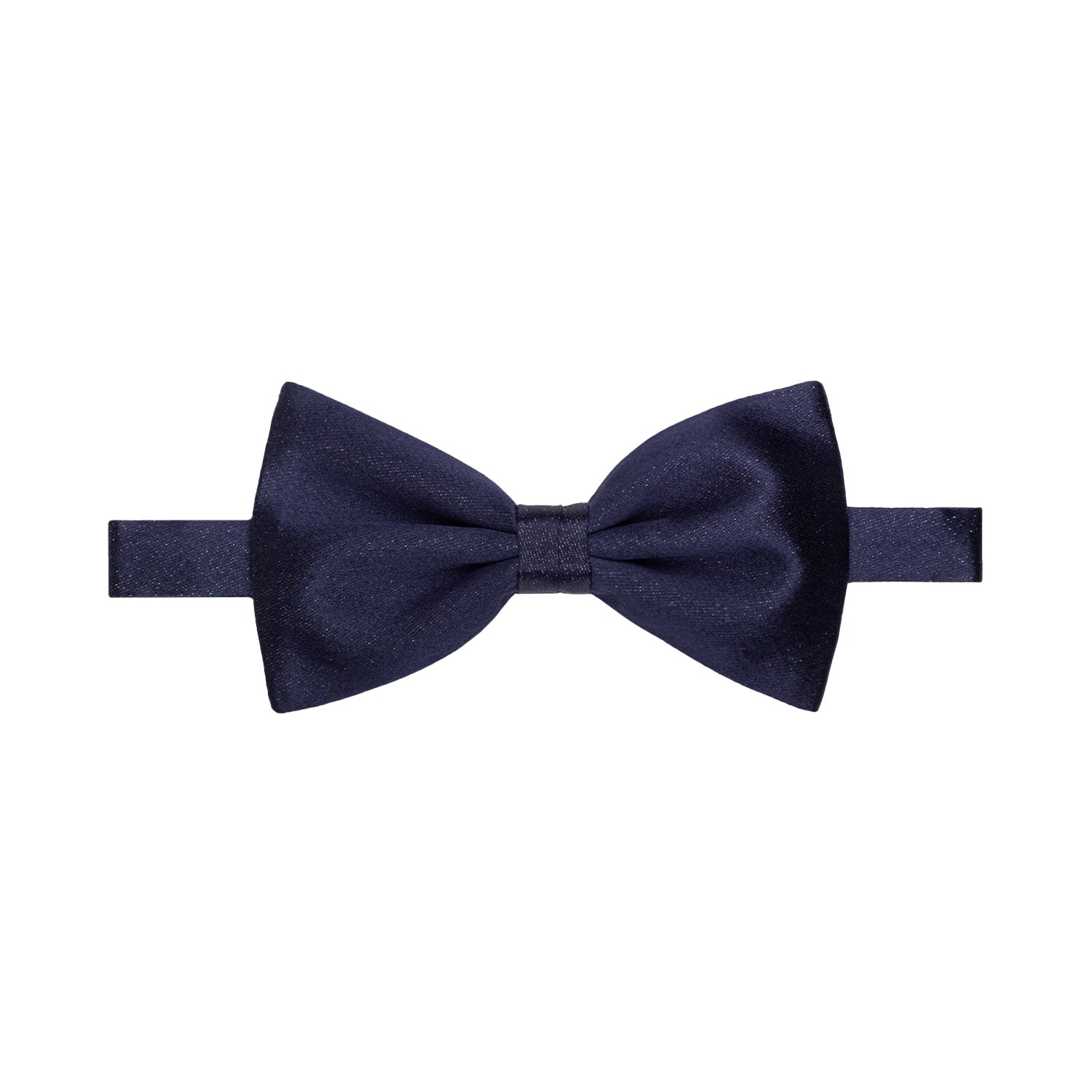 MOÑO SOLITO EN SEDA TWILL COLOR AZUL MARINO CEREMONIA
