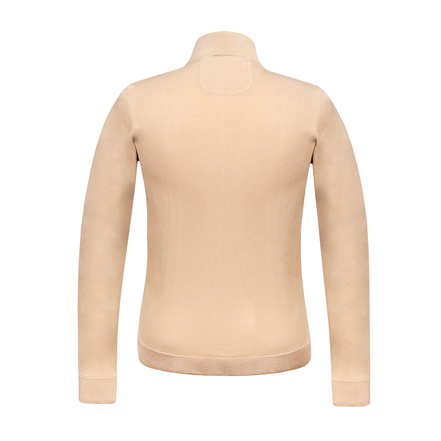 CHAMARRA LIGERA CON DELANTERO EN PIEL PERFORADA COLOR CAFÉ OBSCURO