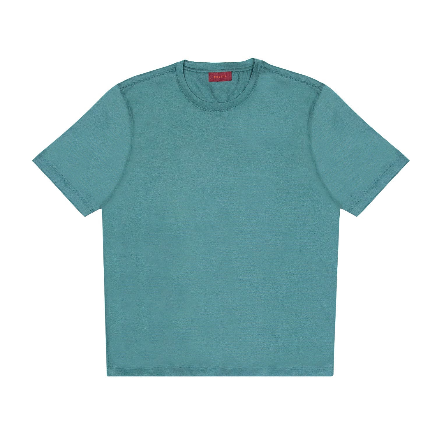 PLAYERA MANGA CORTA CUELLO CIRCULAR COLOR VERDE ESMERALDA