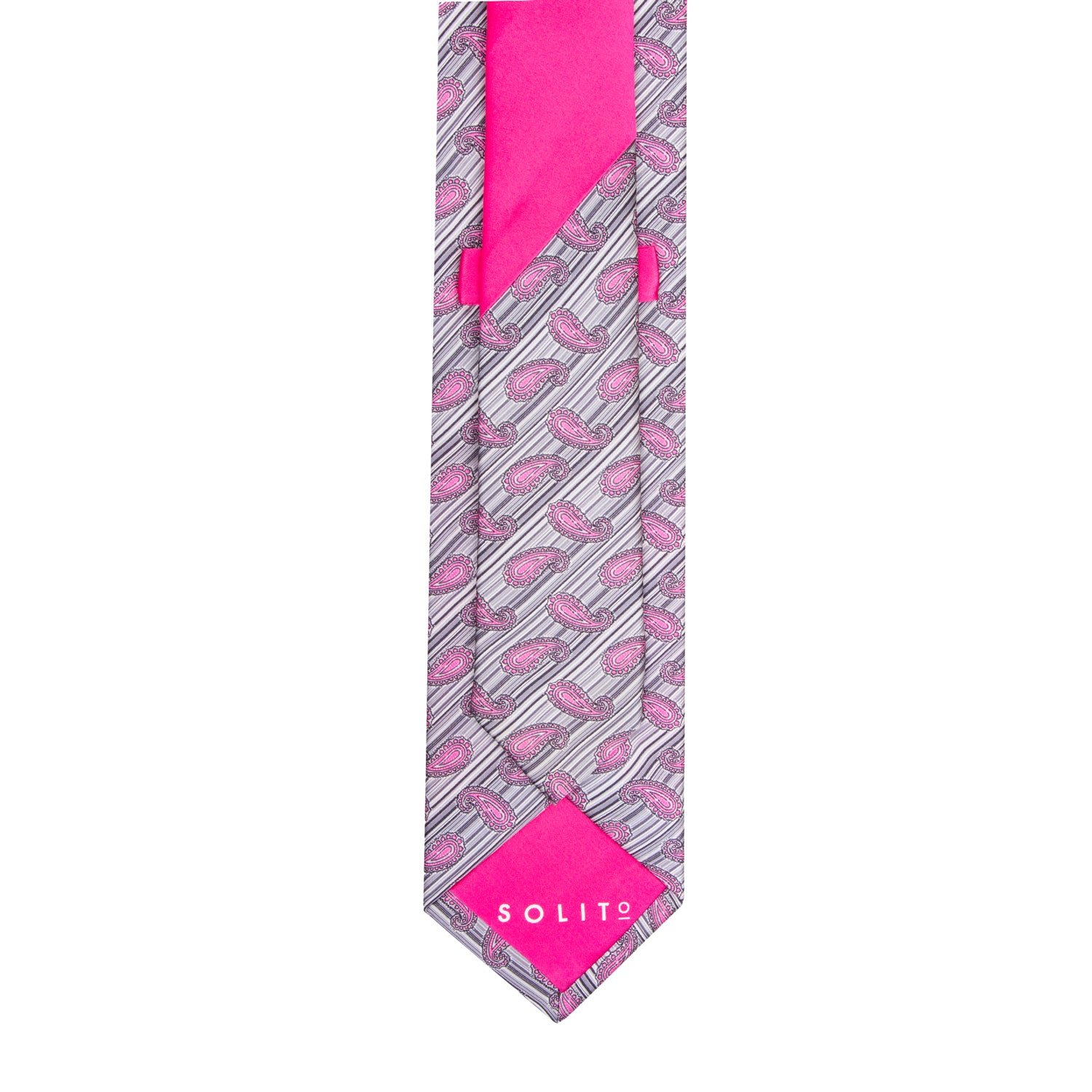 CORBATA SOLITO AMIBAS GRIS