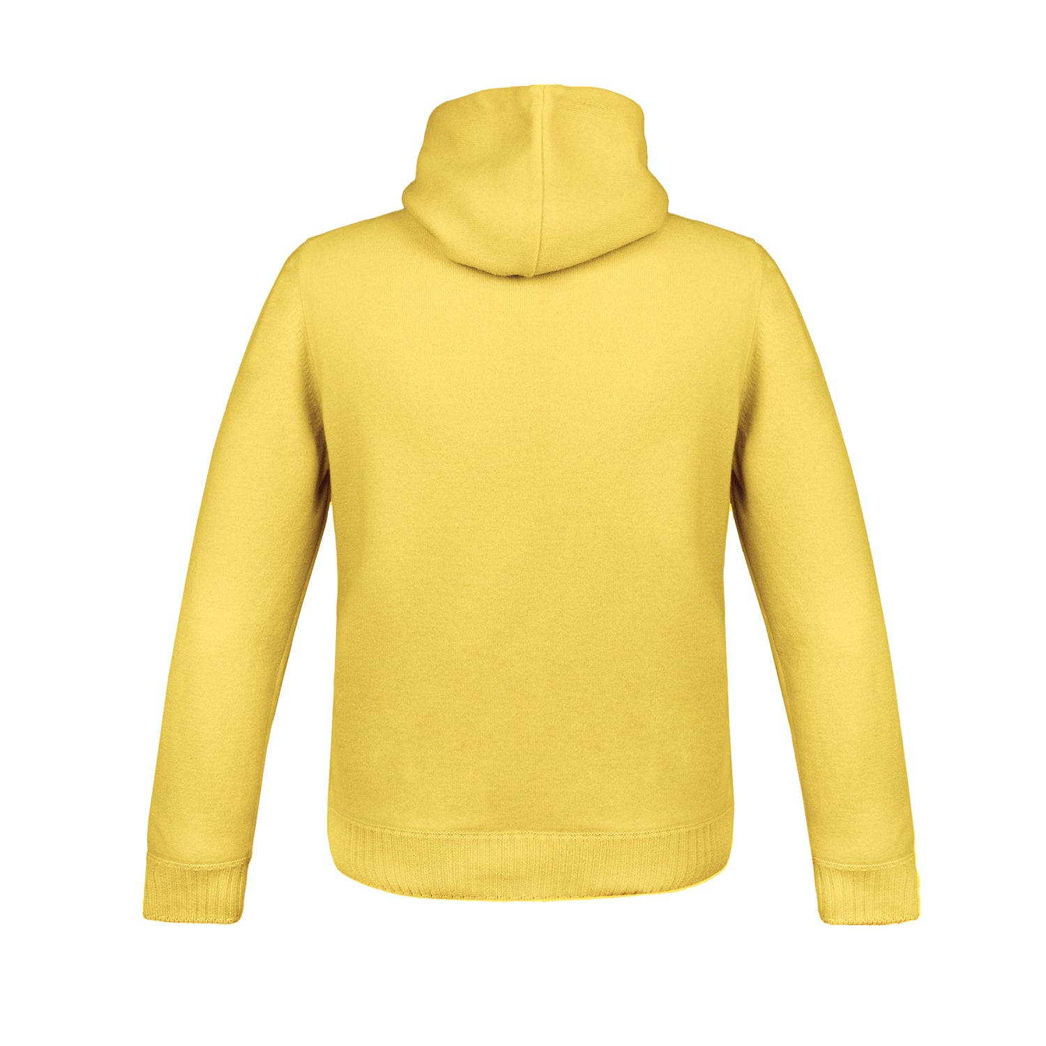 SUDADERA SUAVE DE CASHMERE "ULTRACOMFORT" COLOR AMARILLO