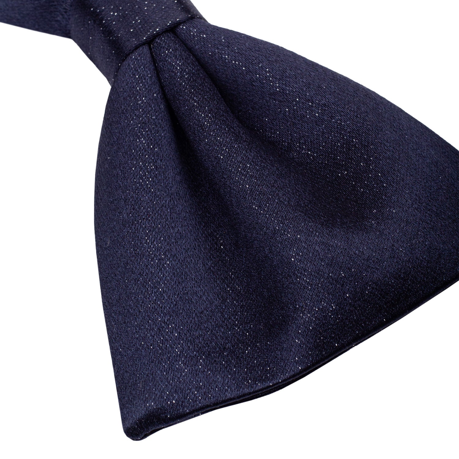MOÑO SOLITO EN SEDA TWILL COLOR AZUL MARINO CEREMONIA