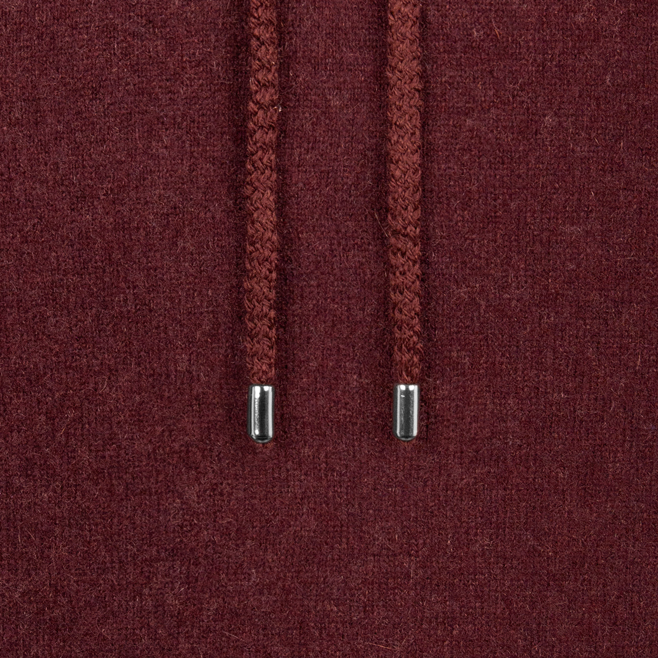 SUDADERA SUAVE DE CASHMERE "ULTRACOMFORT" COLOR VINO