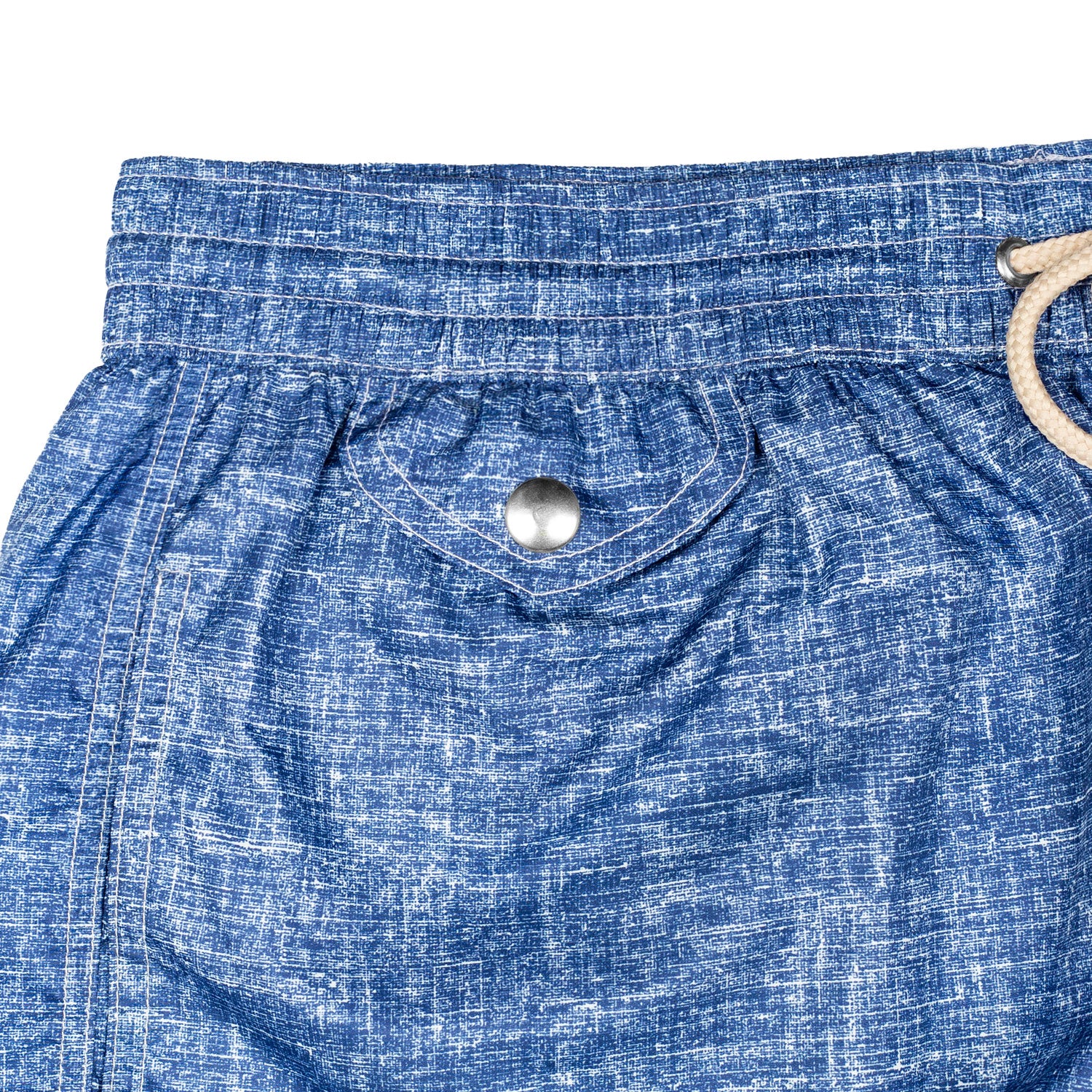 TRAJE DE BAÑO LINO AZUL ESTILO CAPRI