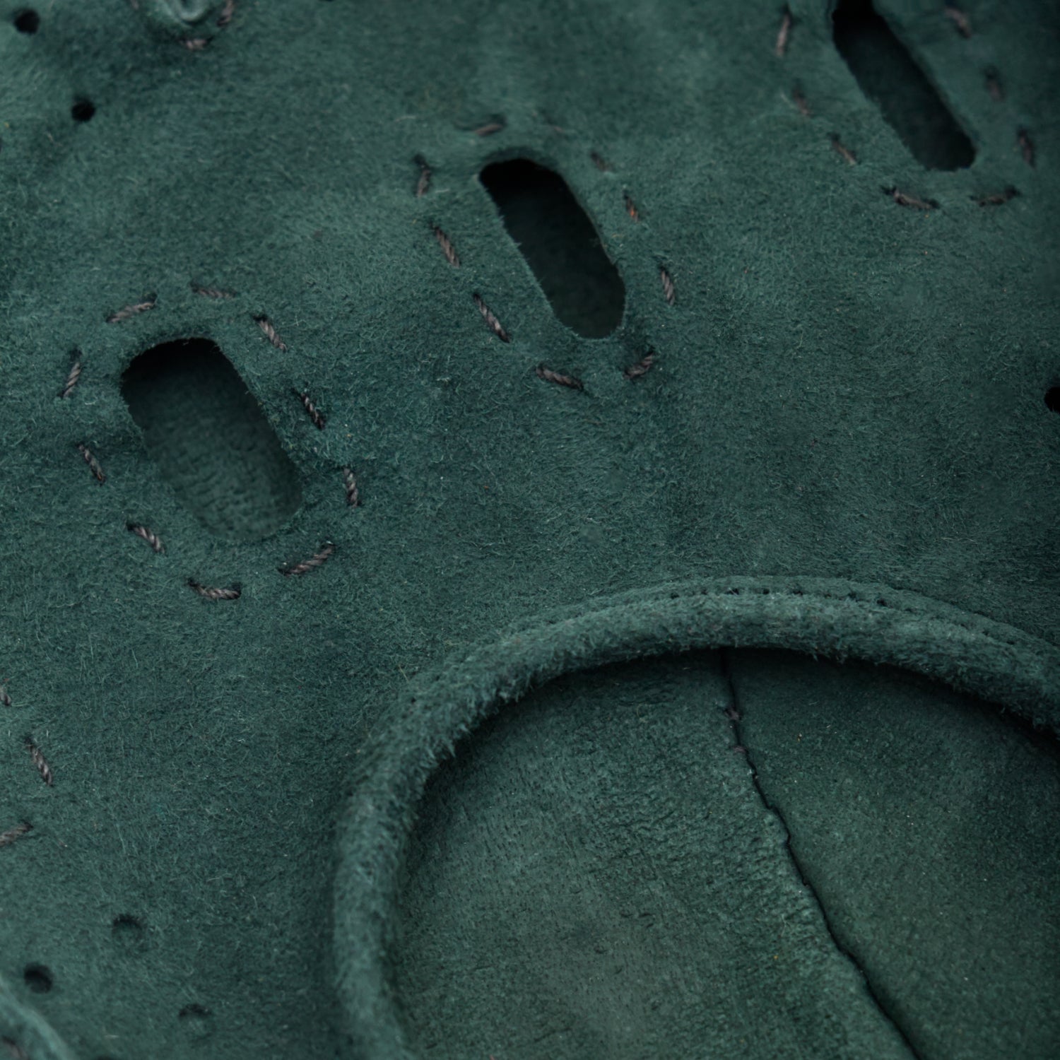 GUANTES PARA CONDUCIR EN GAMUZA COLOR VERDE