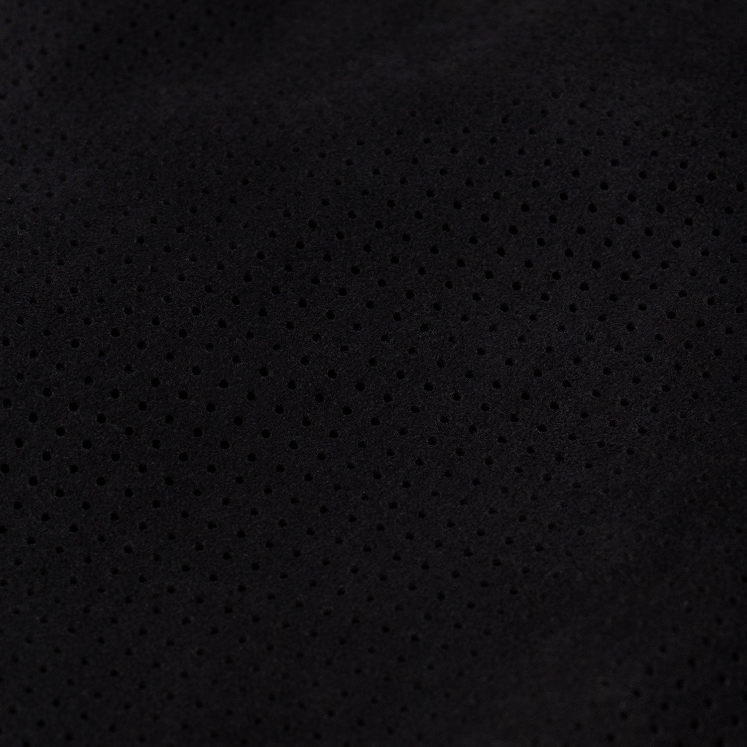 CHAMARRA LIGERA CON DELANTERO EN PIEL, PIEL PERFORADA Y SUEDE COLOR AZUL OBSCURO