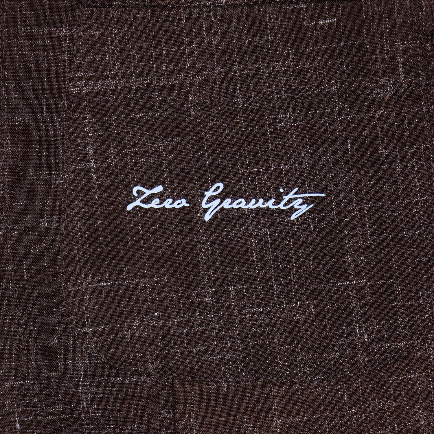 SACO DESESTRUCTURADO ESTILO "SAHARIANA" COLOR MARRÓN OBSCURO