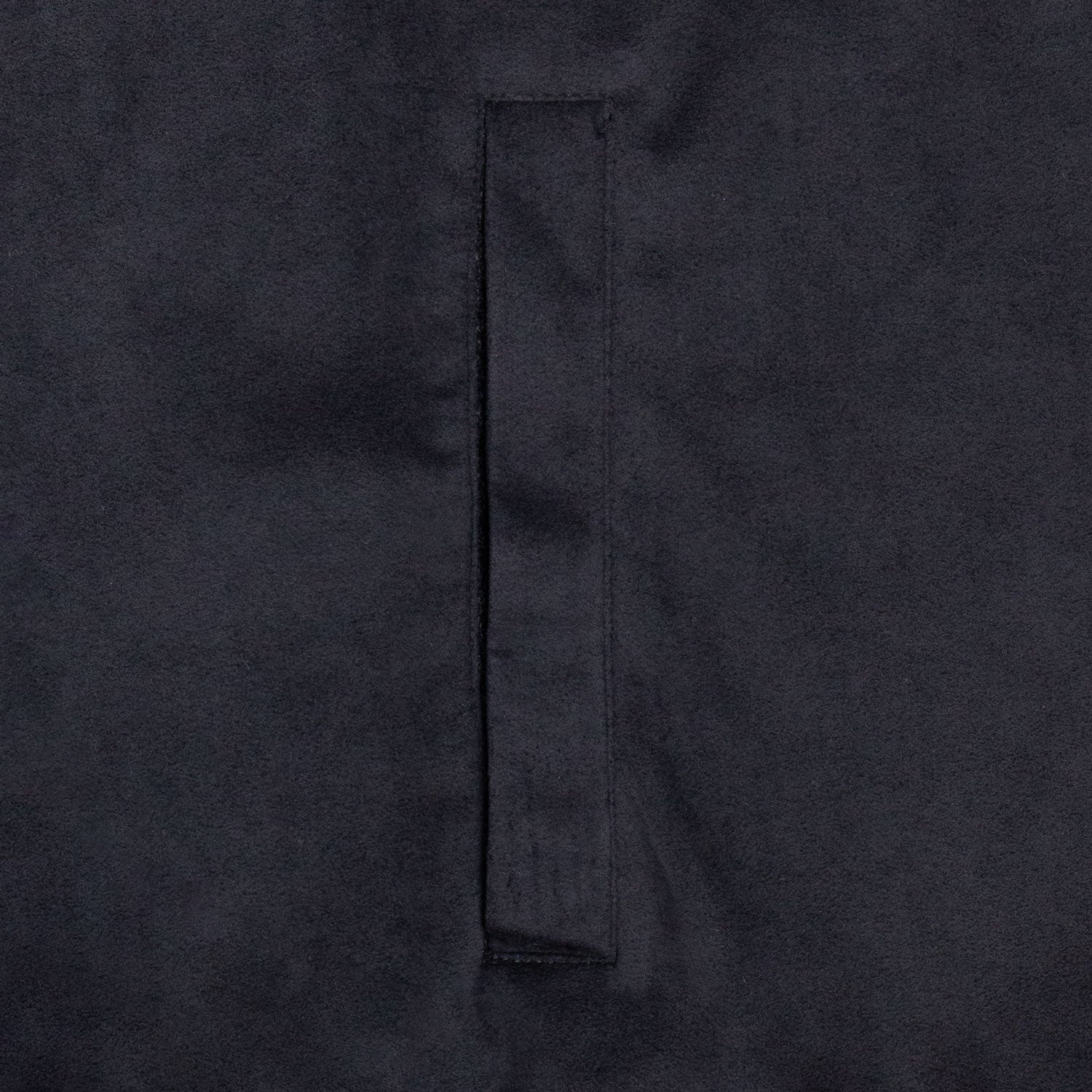 SUÉTER DE CASHMERE CON DELANTERO EN ALCANTARA COLOR GRIS MEDIO