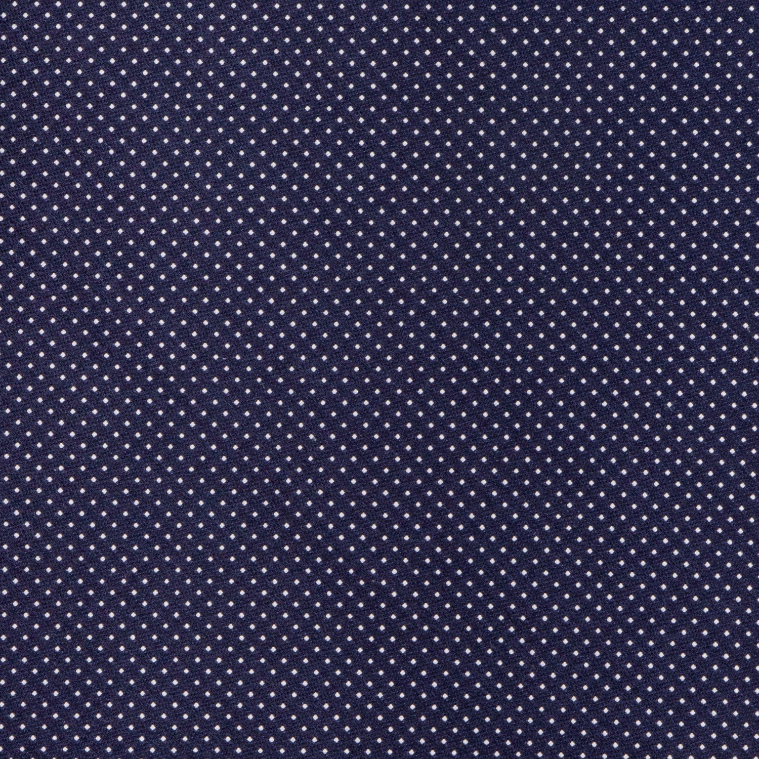 CORBATA SOLITO WOVEN AZUL MARINO CON MICRO POLKA DOT BLANCO