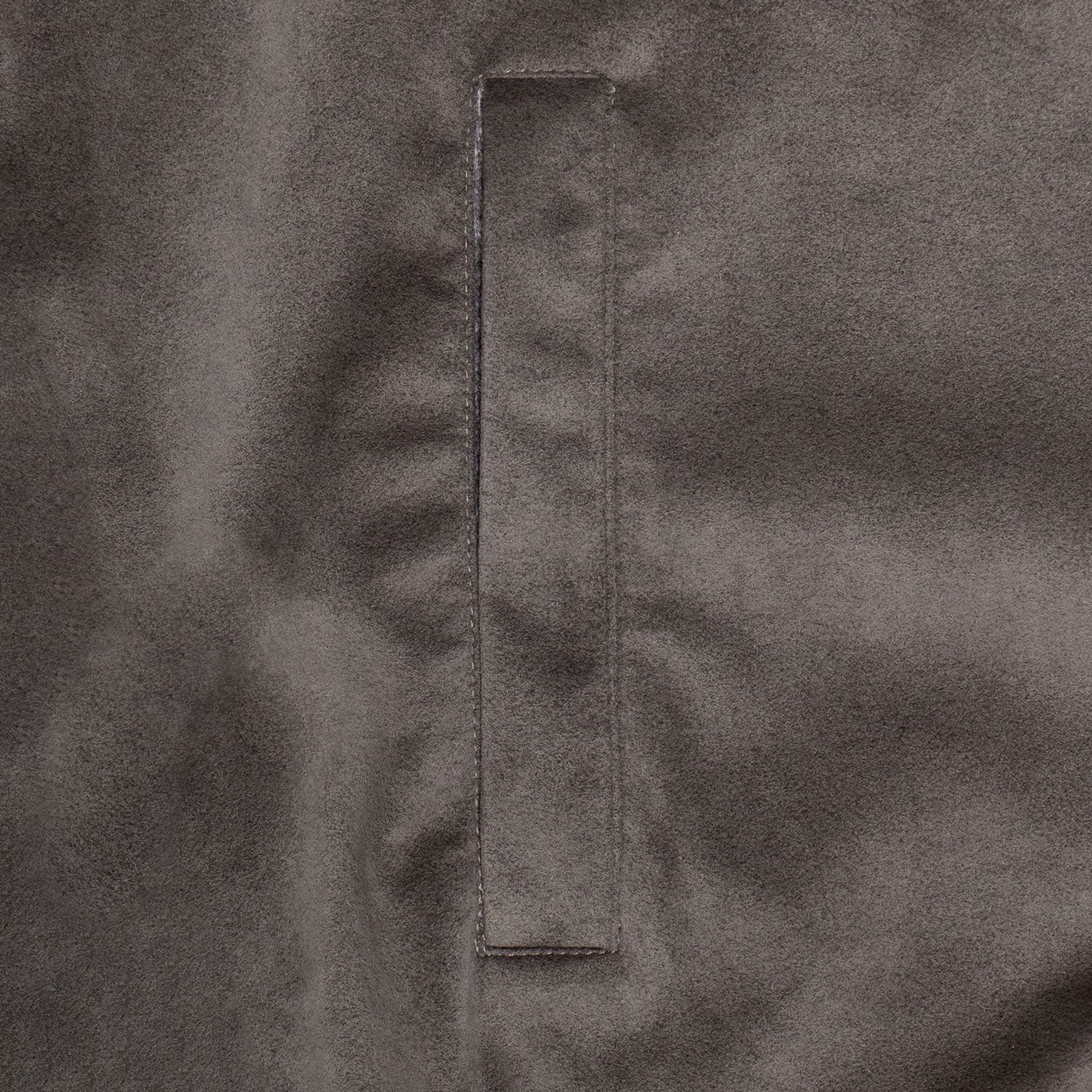 SUÉTER DE CASHMERE CON DELANTERO EN ALCANTARA COLOR MARRÓN