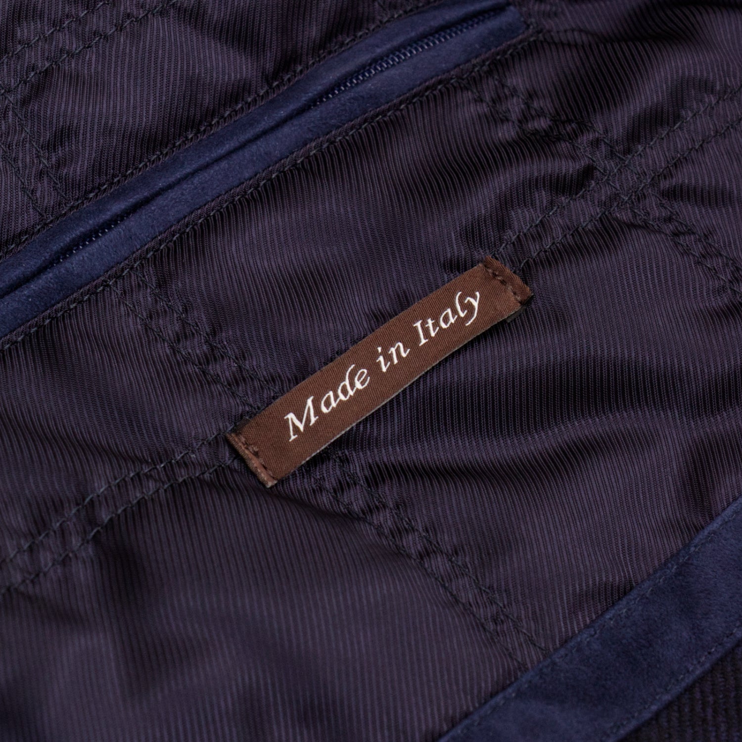 CHAMARRA CAZADORA "VOYAGER" EN STORM SYSTEM COLOR AZUL CON CUELLO REMOVIBLE DE MINK