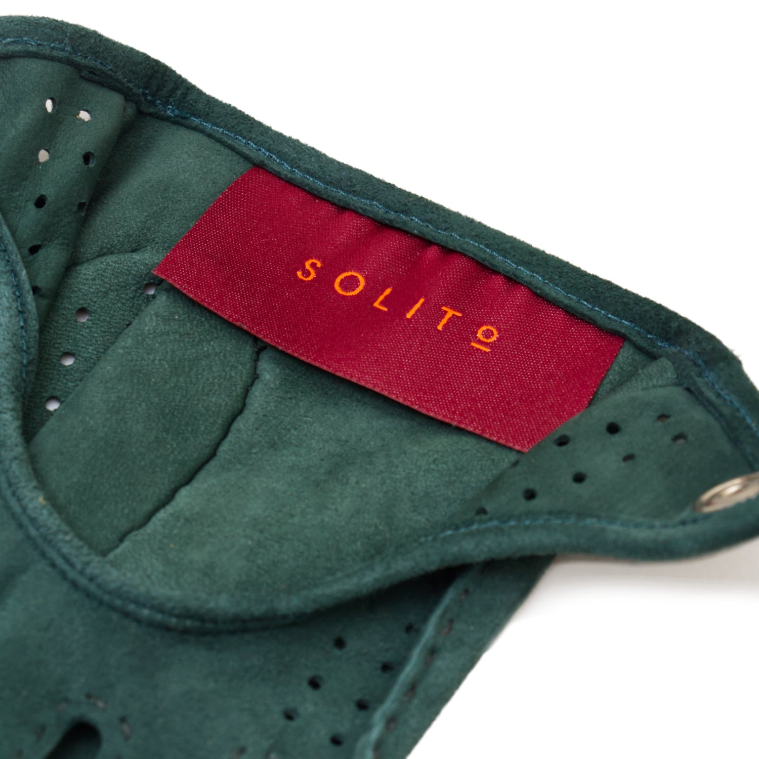 GUANTES PARA CONDUCIR EN GAMUZA COLOR VERDE