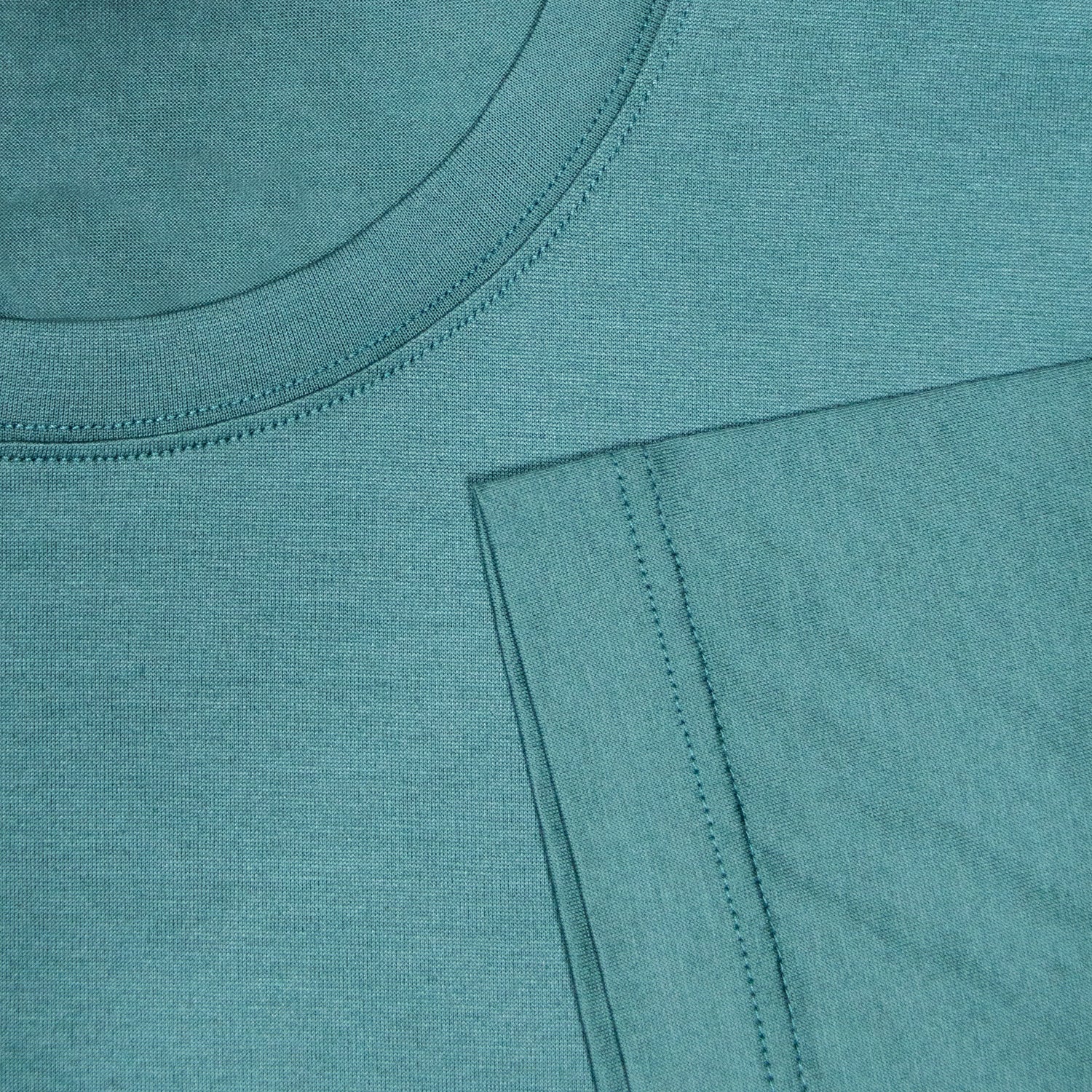 PLAYERA MANGA CORTA CUELLO CIRCULAR COLOR VERDE ESMERALDA