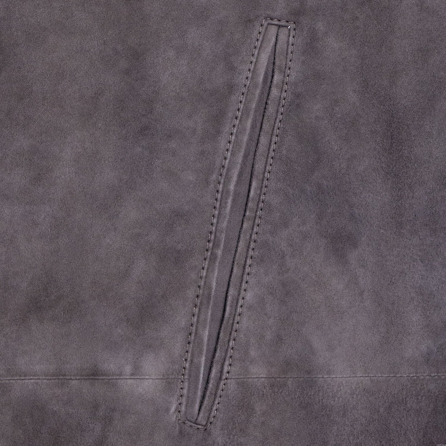 CHAMARRA CAMISOLA DE PIEL DE GAMUZA SUEDE COLOR CAFÉ