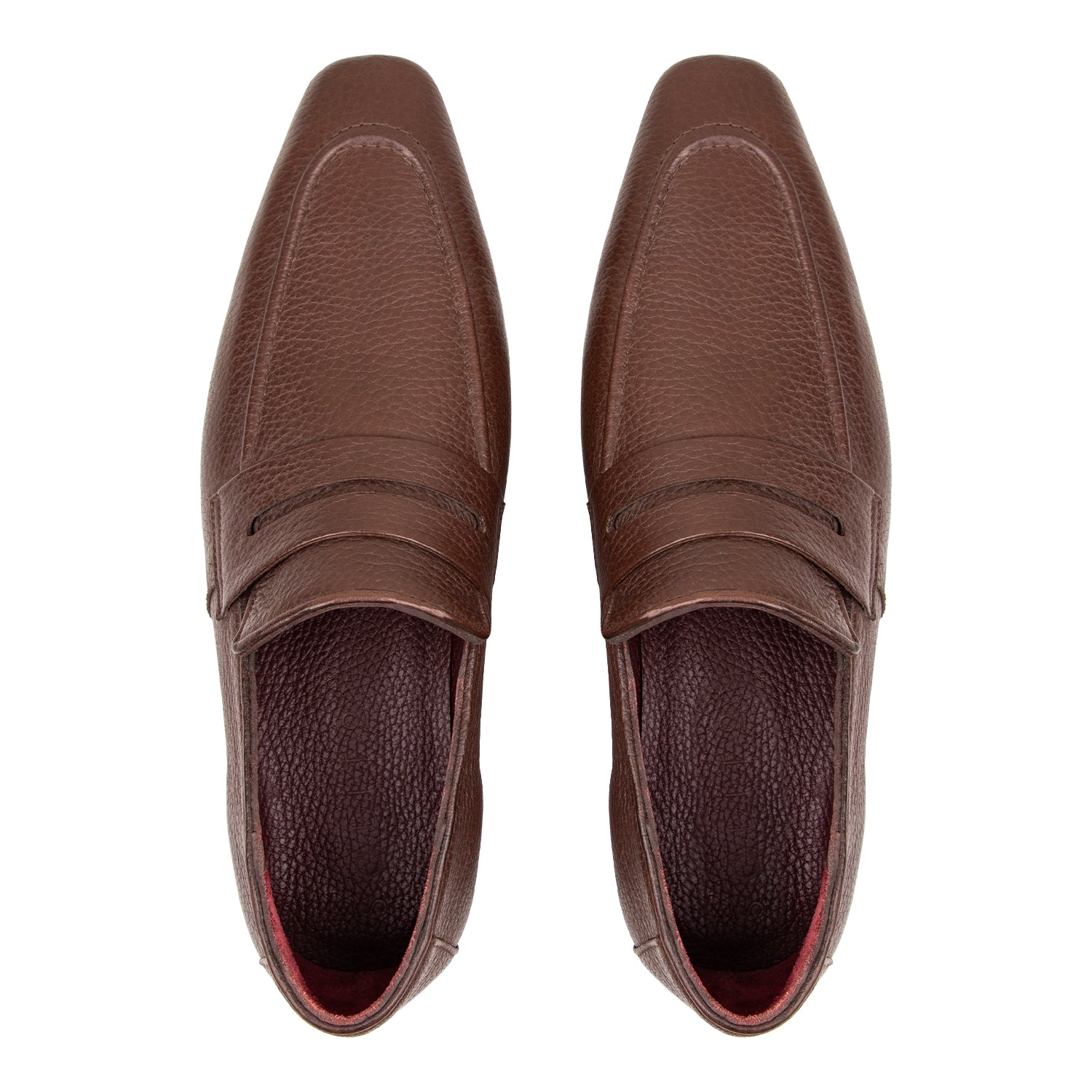 MOCASINES DE VENADO CAFÉ (SOBRE PEDIDO)