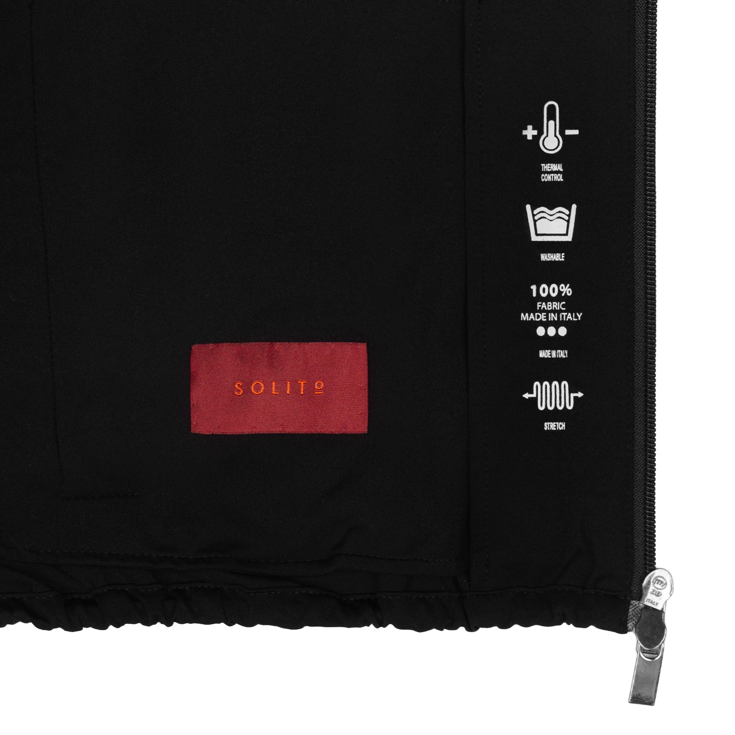 CHAMARRA SUDADERA ULTRA LIGERA NEGRA