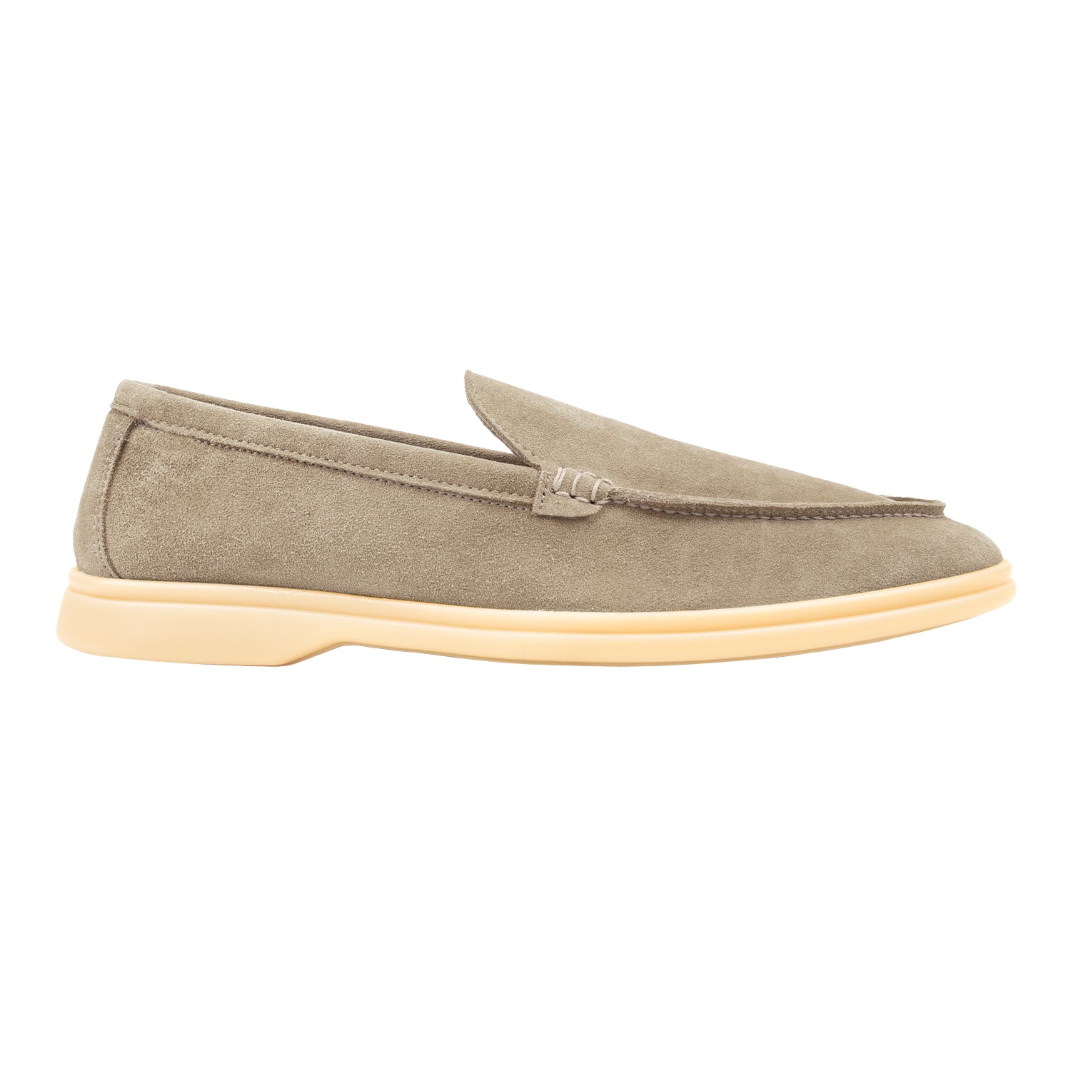 SOLITO LOAFER BAJOS CON SUEDE Y CONSTRUCCION SACCHETTO