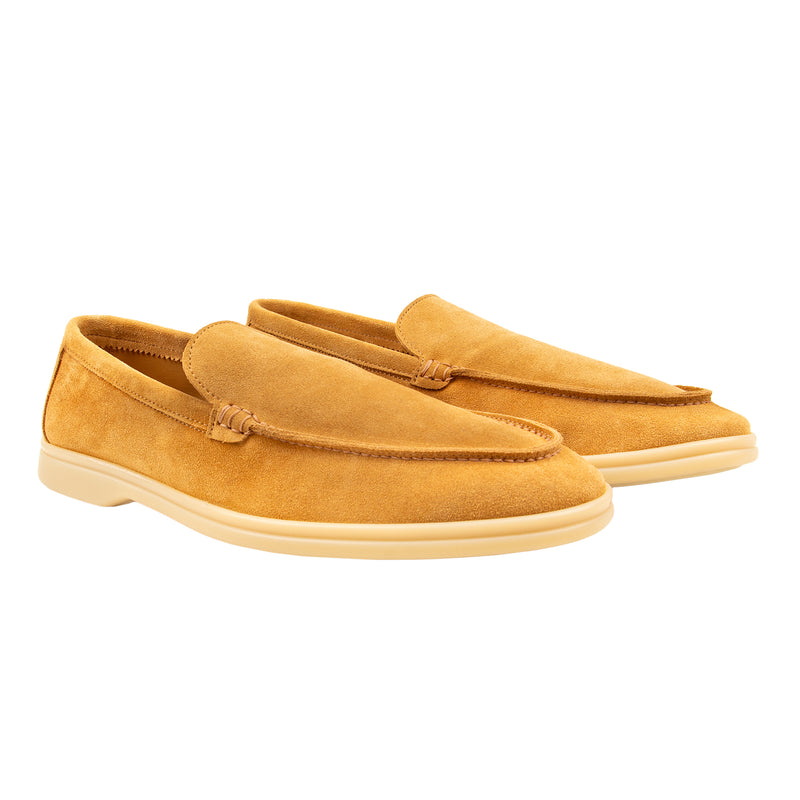 SOLITO LOAFER BAJOS CON SUEDE Y CONSTRUCCION SACCHETTO
