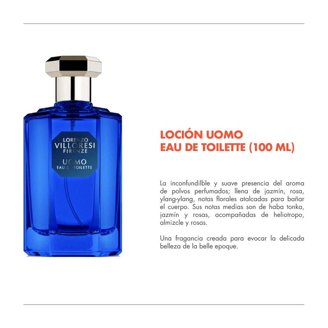 LOCIÓN UOMO EAU DE TOILETTE (100 ML)