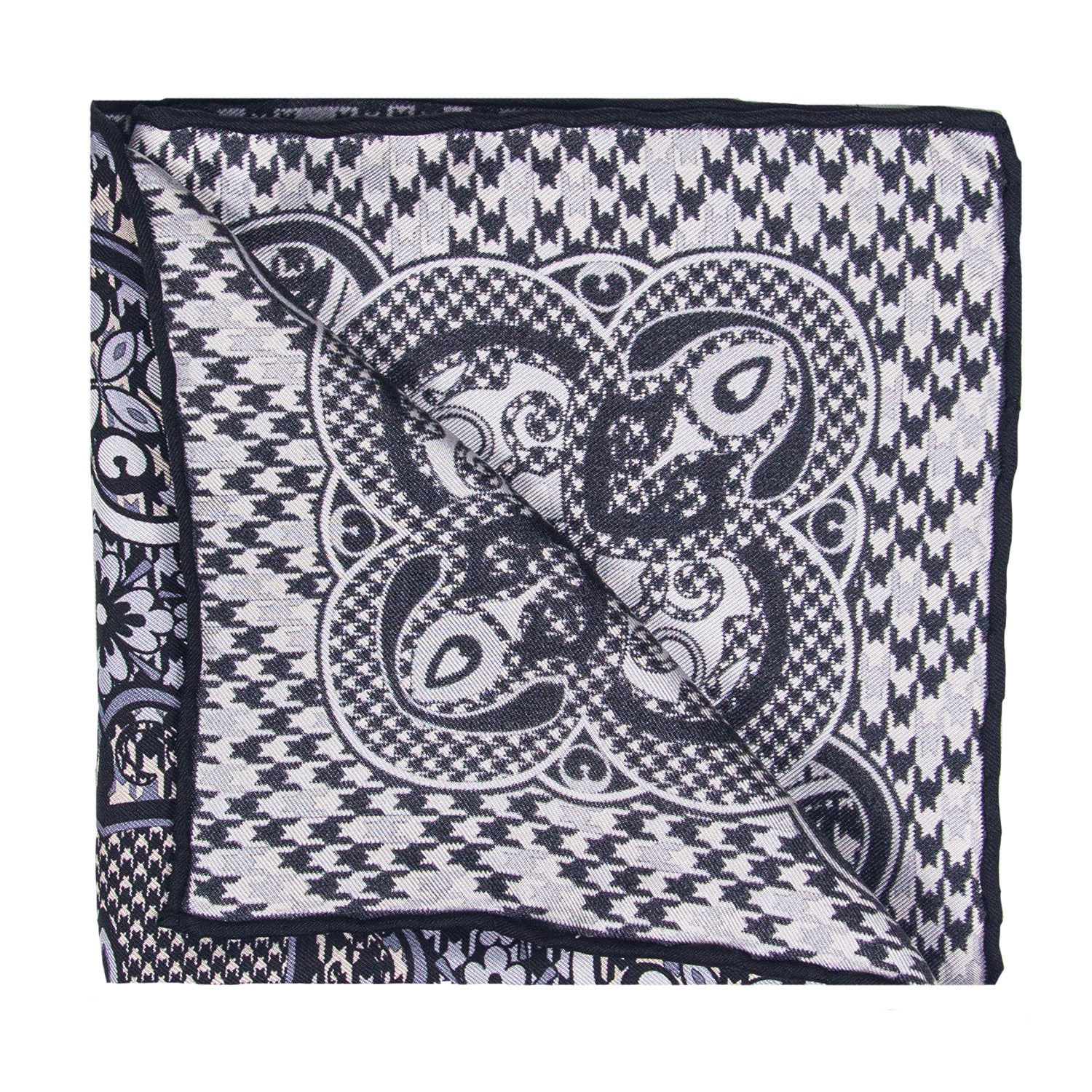 CORBATA EN SET CON PAÑUELO SOLITO BEIGE CLARO CON CONTRASTES EN NEGRO CON CAJA 100% SEDA