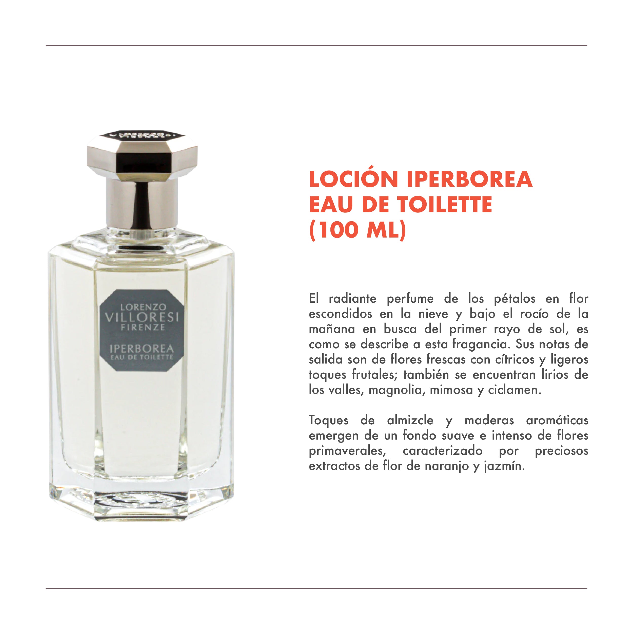 LOCIÓN IPERBOREA EAU DE TOILETTE (100 ML)