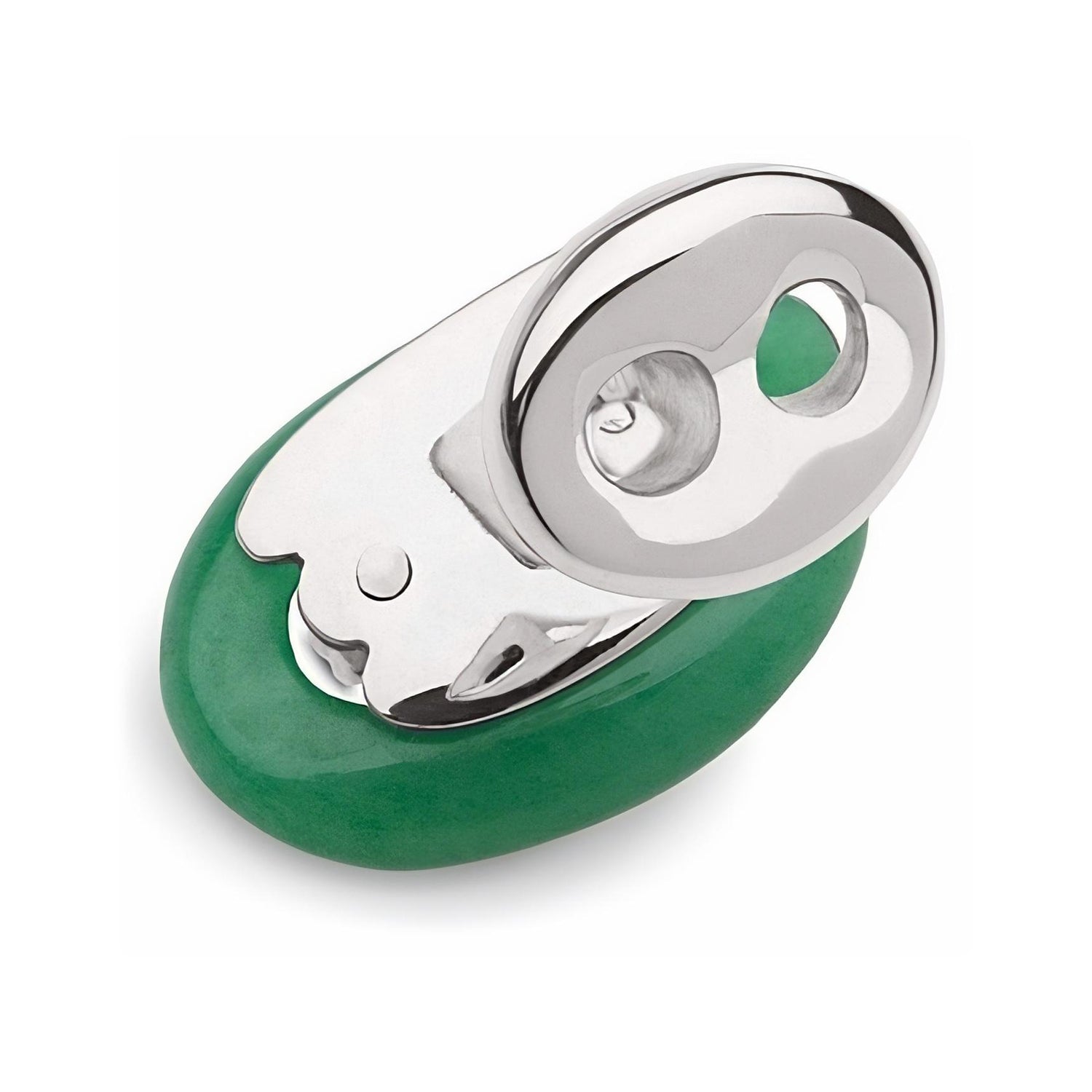 MANCUERNILLAS DOBLE NUDO EN JADE