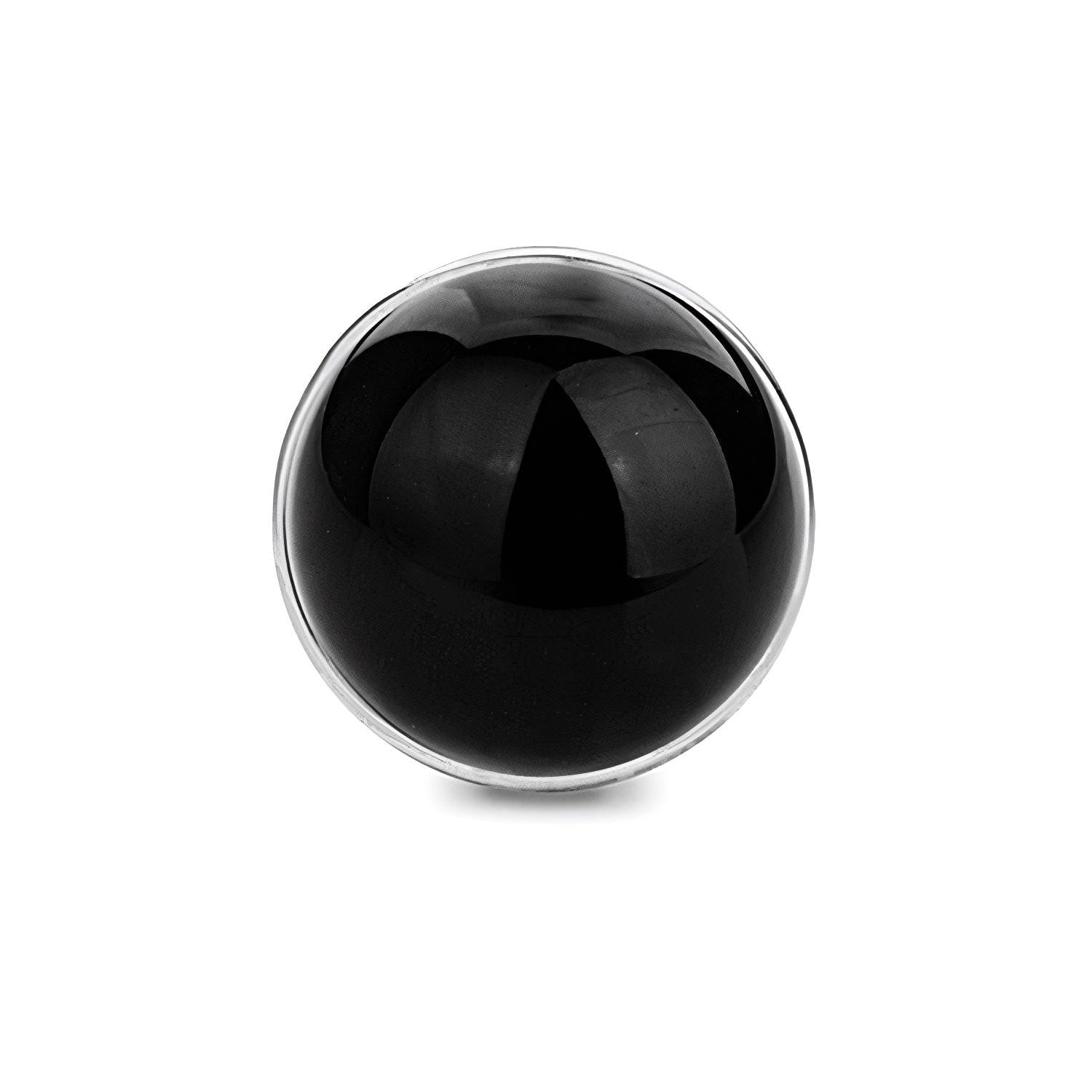 MANCUERNILLAS ESTILO BALLS EN ONIX Y MALAQUITA