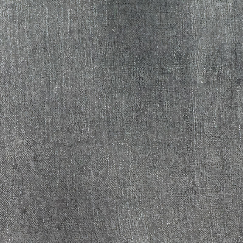 BUFANDA EN CASHMERE CON TINTA TAMPONADA A MANO EN COLOR GRIS
