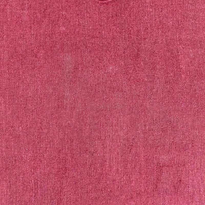 BUFANDA EN CASHMERE CON TINTA TAMPONADA A MANO EN COLOR ROJO