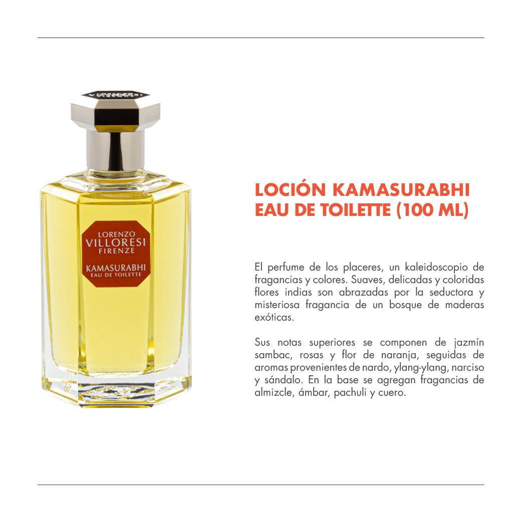 LOCIÓN KAMASURABHI EAU DE TOILETTE (100 ML)