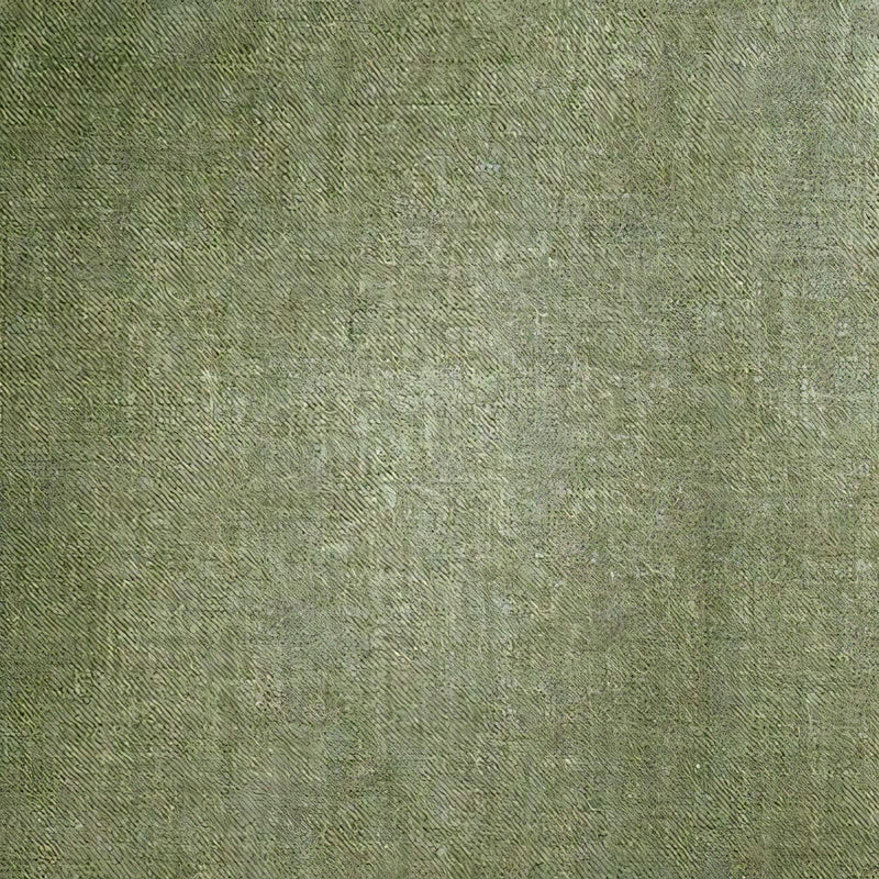 BUFANDA EN CASHMERE CON TINTA TAMPONADA A MANO EN COLOR VERDE