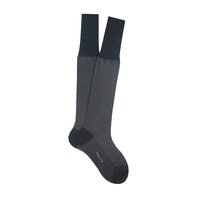 CALCETINES 100% ALGODÓN DISEÑO FLECHAS ANTRACITHE S