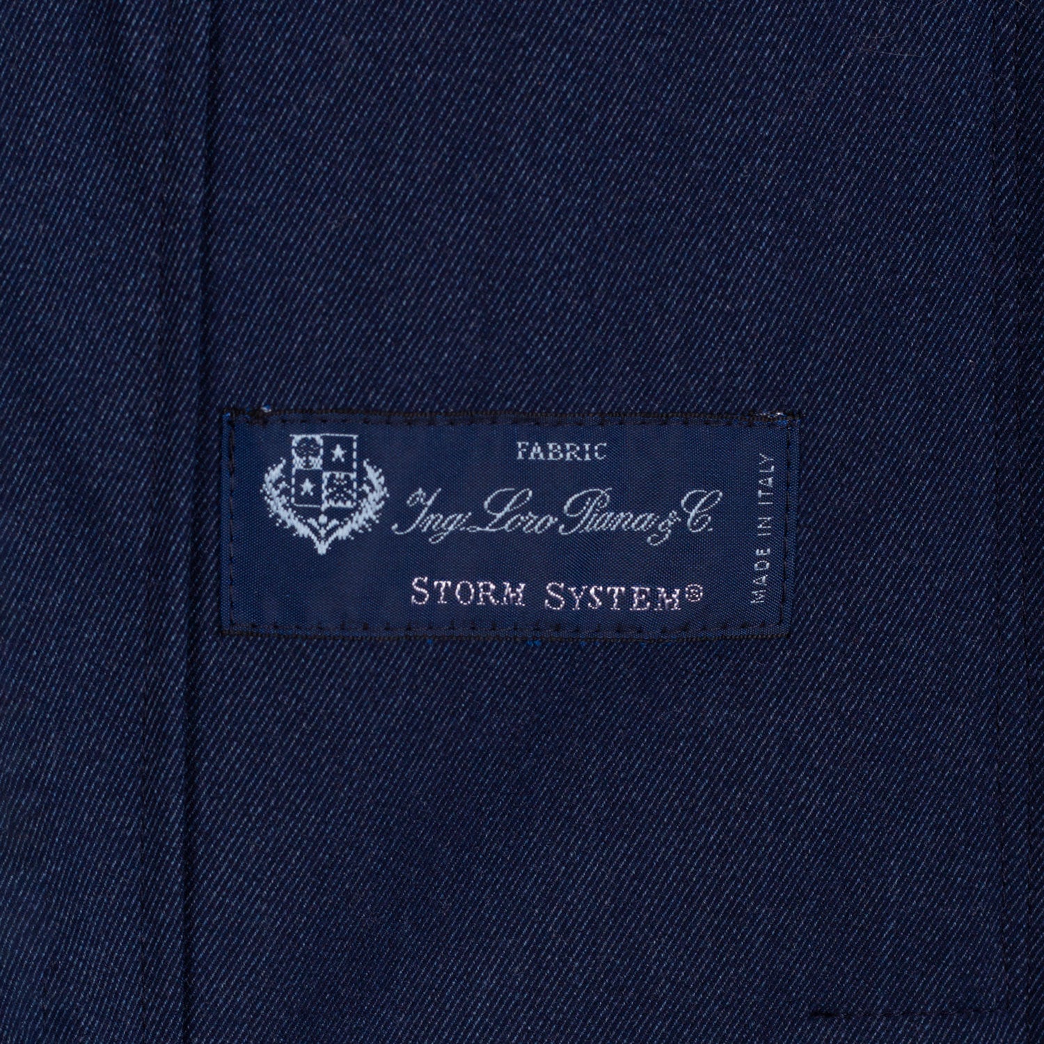 CHAMARA CORTA BOMBER DE LANA "STORM SYSTEM" AZUL