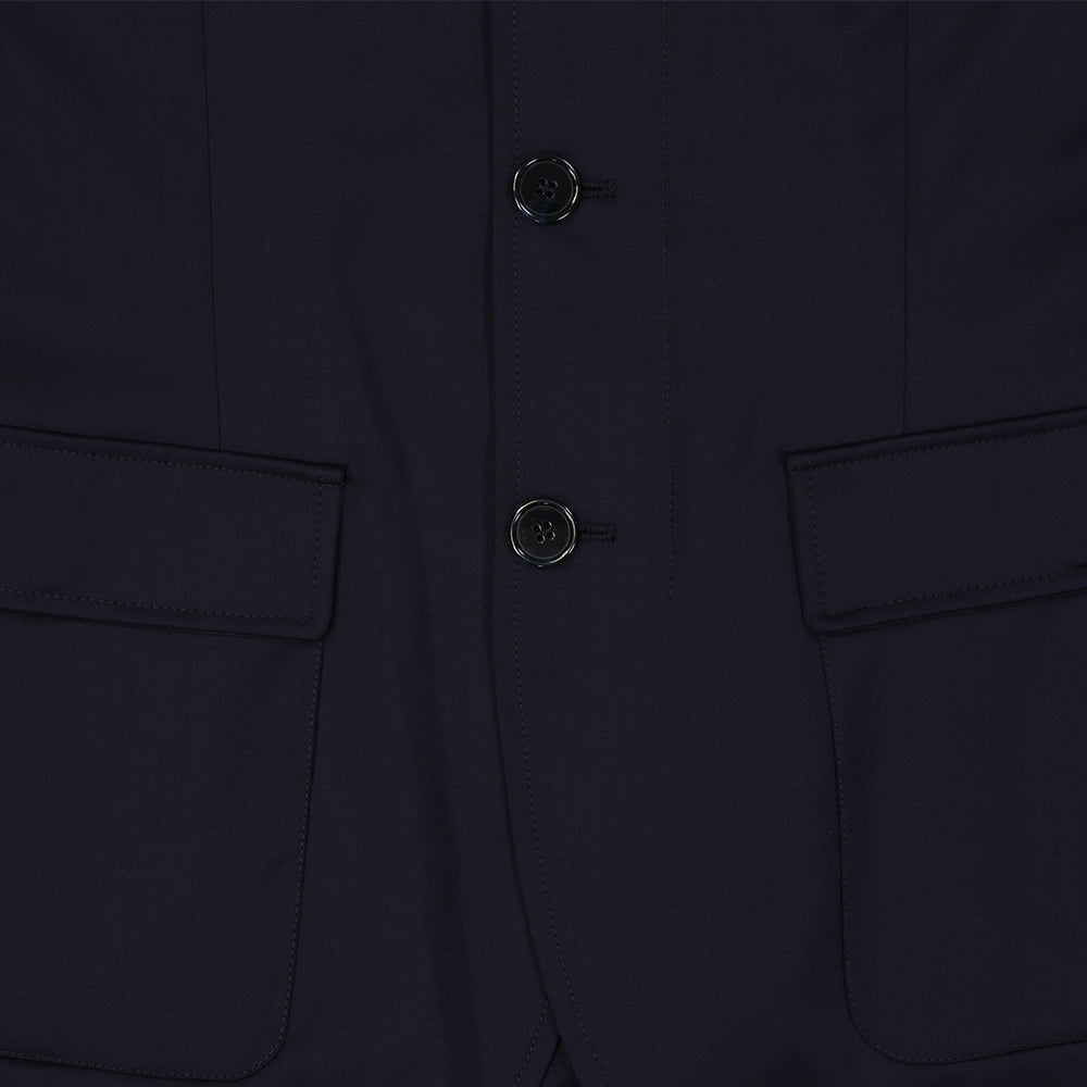 CHAMARRA "ROADSTER" EN LANA AZUL