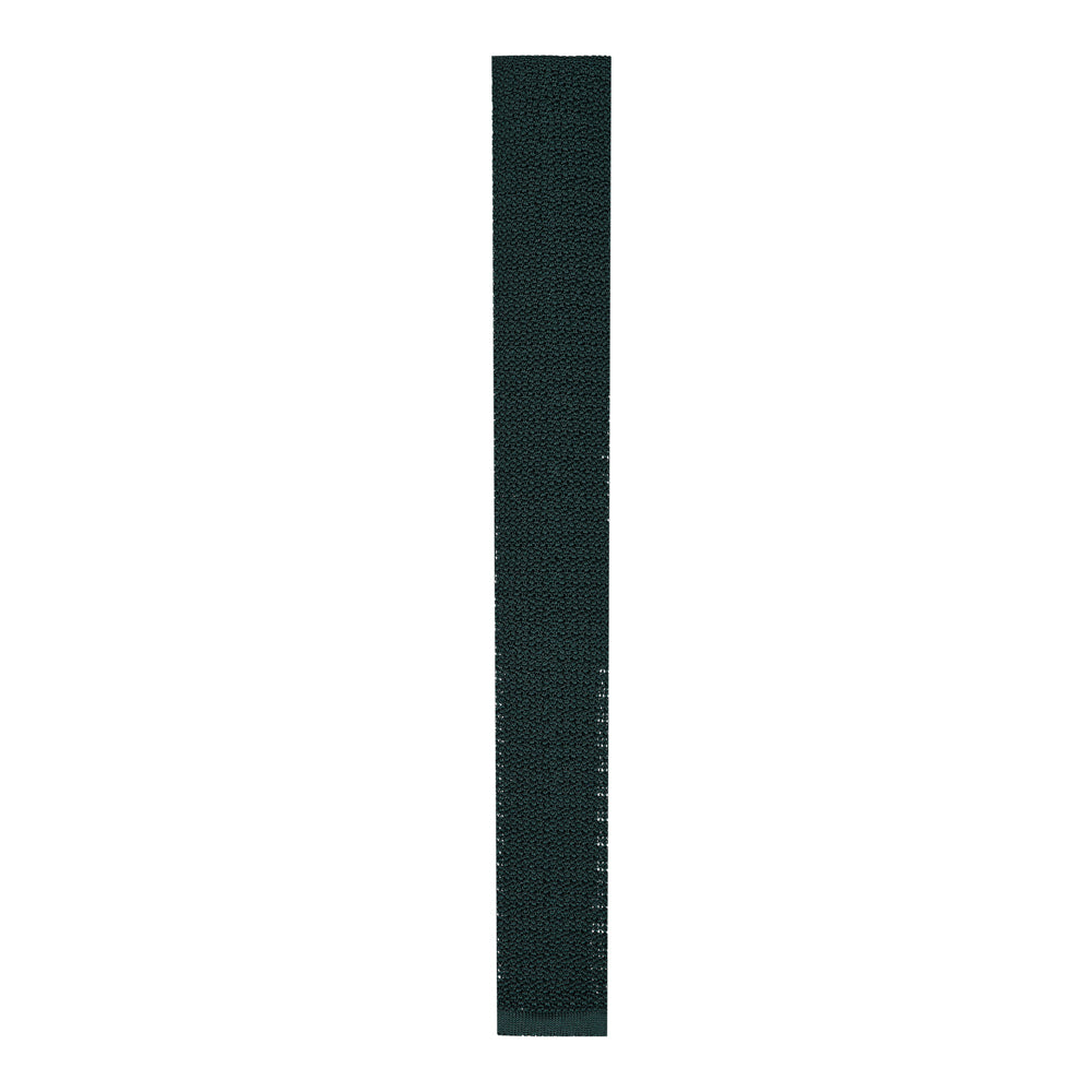 CORBATA TEJIDA VERDE BANDERA