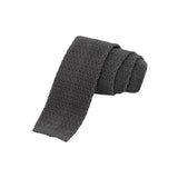 CORBATA TEJIDA GRIS