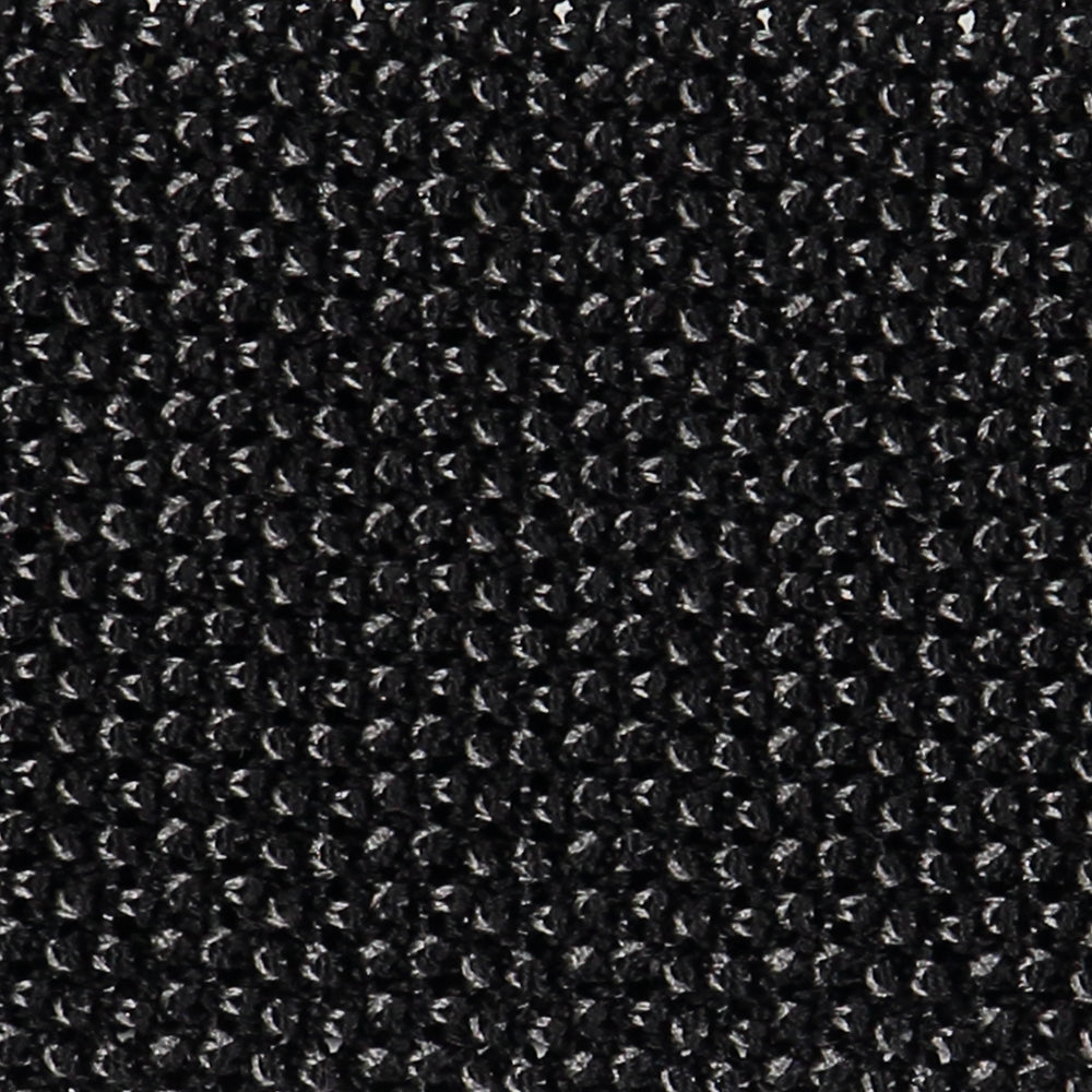 CORBATA TEJIDA "VELVET" NEGRA CON GRIS