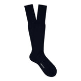 CALCETINES 100 % ALGODÓN AZUL MARINO