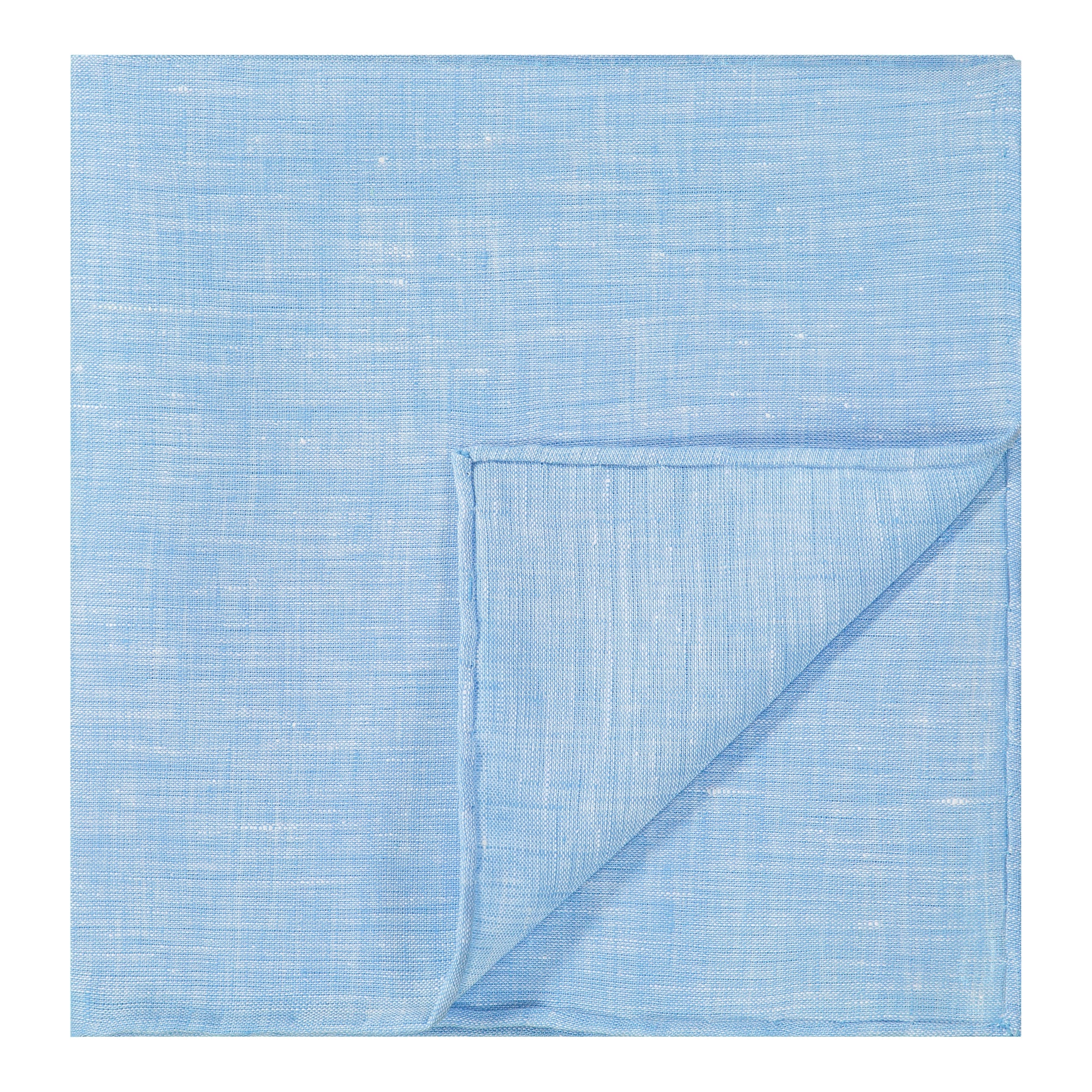 PAÑUELO AZUL CIELO LINO