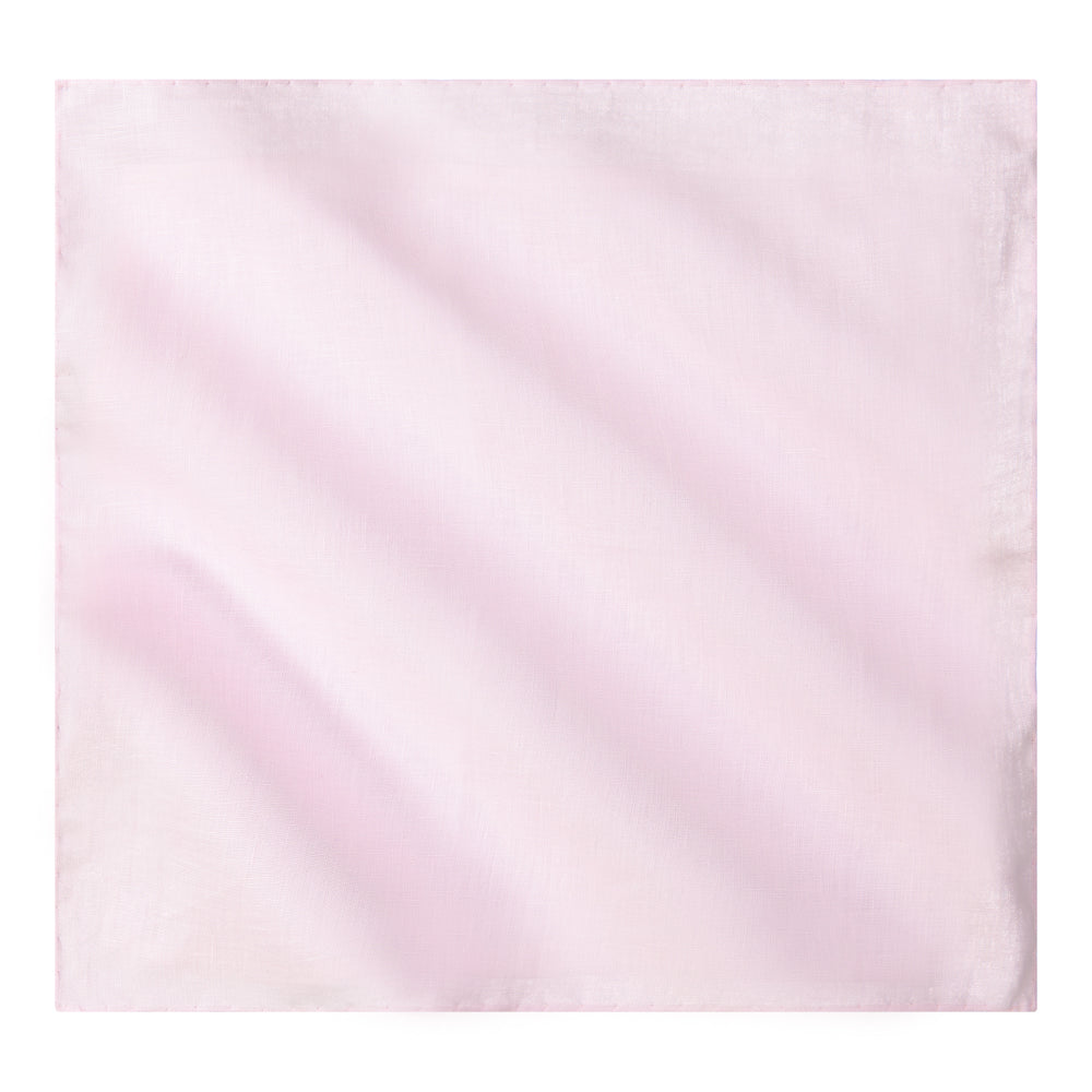 PAÑUELO ROSA DE LINO