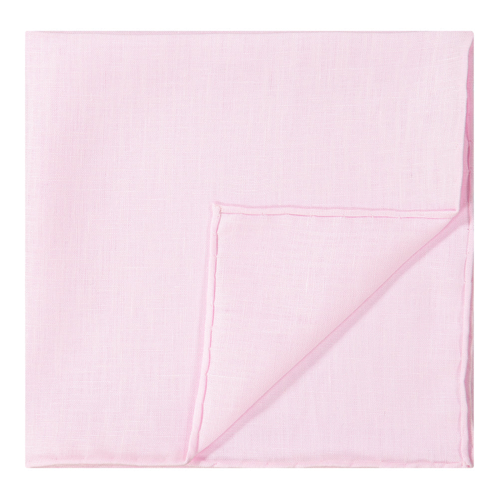 PAÑUELO ROSA DE LINO
