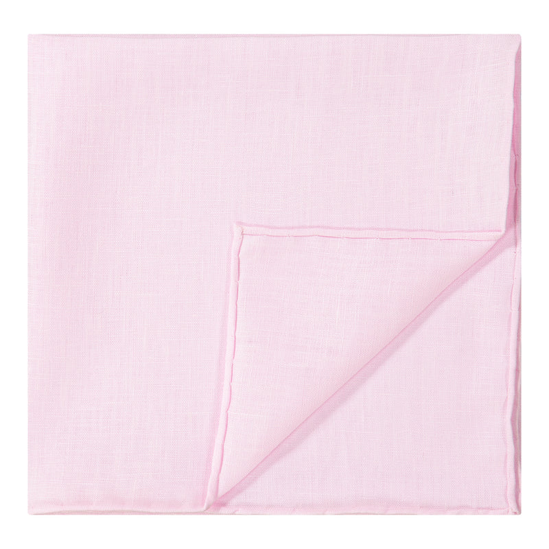 PAÑUELO ROSA DE LINO
