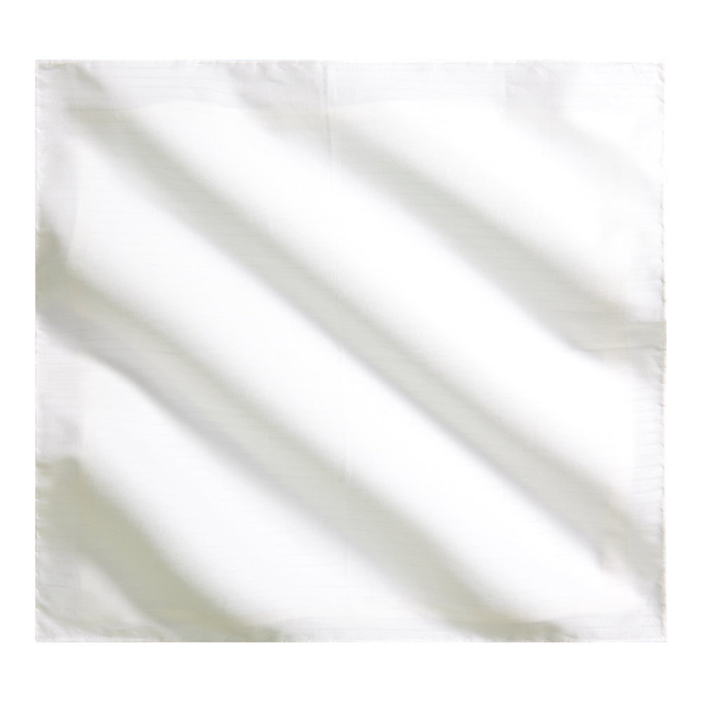 PAÑUELO BLANCO CON RAYAS