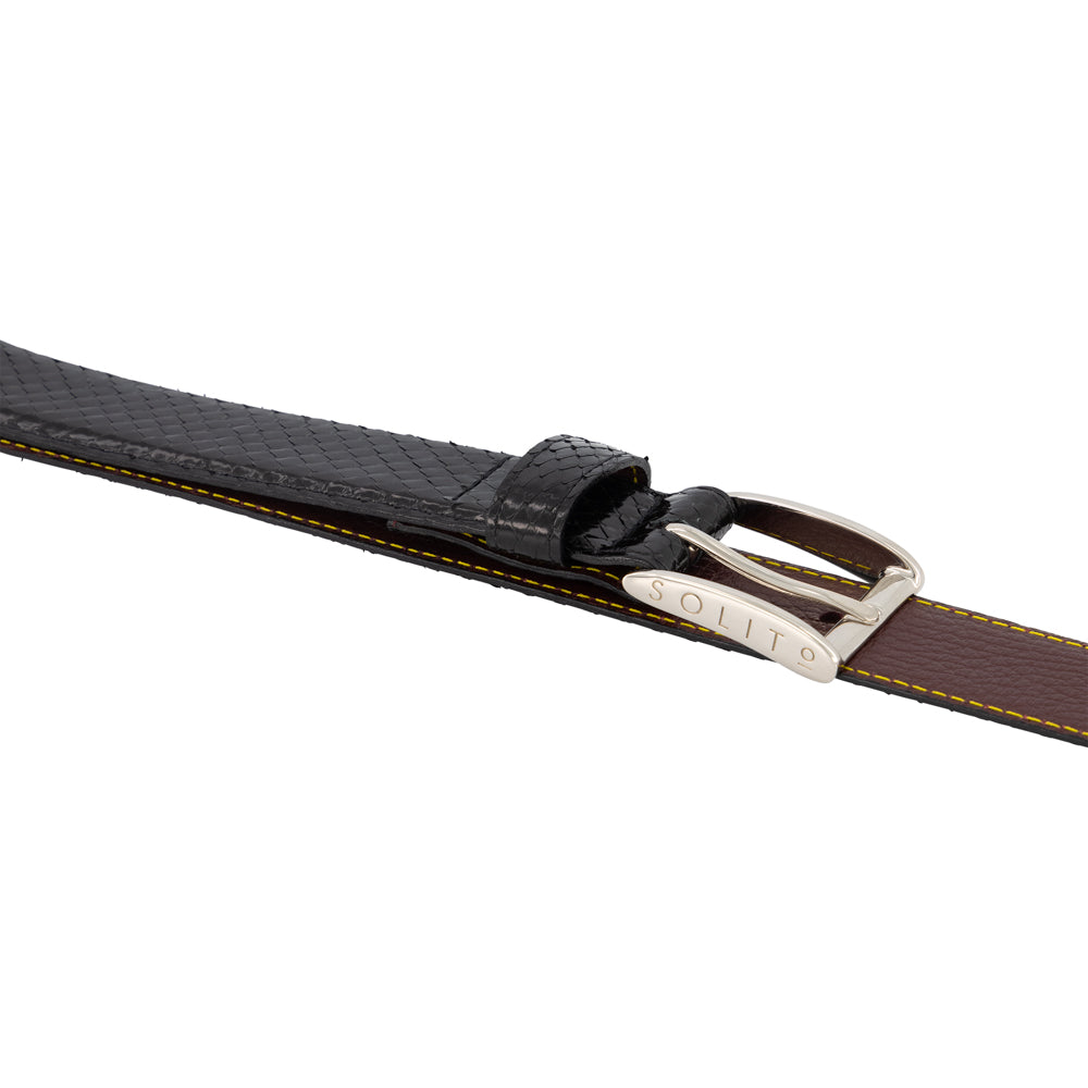 CINTURÓN NEGRO DE PITÓN