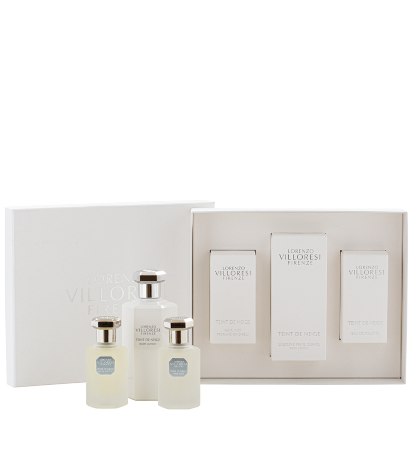 CAJA DE REGALO TEINT DE NEIGE (HAIR MIST 50 ML, CREMA PARA CUERPO 250 ML, EAU DE TOILETTE 50 ML)