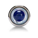 MANCUERNILLAS ESTILO CRASH EN MADREPERLA Y LAPISLÁZULI